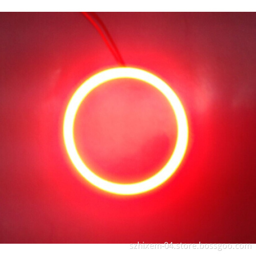 Red Color COB Angel Eye Kits Car LED Ring Light